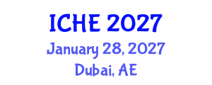 International Conference on Higher Education (ICHE) January 28, 2027 - Dubai, United Arab Emirates