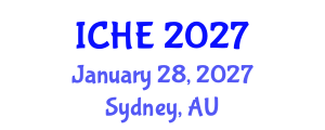 International Conference on Higher Education (ICHE) January 28, 2027 - Sydney, Australia International Conference on Higher Education (ICHE) January 28, 2027 - Sydney, Australia