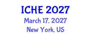 International Conference on Higher Education (ICHE) March 17, 2027 - New York, United States International Conference on Higher Education (ICHE) March 17, 2027 - New York, United States
