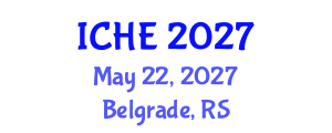 International Conference on Higher Education (ICHE) May 22, 2027 - Belgrade, Serbia International Conference on Higher Education (ICHE) May 22, 2027 - Belgrade, Serbia