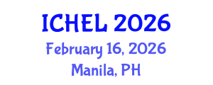 International Conference on Higher Education Law (ICHEL) February 16, 2026 - Manila, Philippines International Conference on Higher Education Law (ICHEL) February 16, 2026 - Manila, Philippines