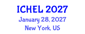 International Conference on Higher Education Law (ICHEL) January 28, 2027 - New York, United States International Conference on Higher Education Law (ICHEL) January 28, 2027 - New York, United States