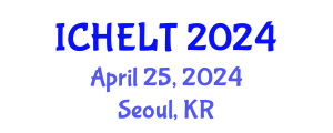 International Conference on Higher Education Learning and Teaching (ICHELT) April 25, 2024 - Seoul, Republic of Korea