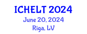 International Conference on Higher Education Learning and Teaching (ICHELT) June 20, 2024 - Riga, Latvia