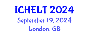 International Conference on Higher Education Learning and Teaching (ICHELT) September 19, 2024 - London, United Kingdom