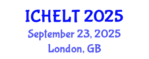 International Conference on Higher Education Learning and Teaching (ICHELT) September 23, 2025 - London, United Kingdom