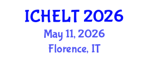 International Conference on Higher Education Learning and Teaching (ICHELT) May 11, 2026 - Florence, Italy International Conference on Higher Education Learning and Teaching (ICHELT) May 11, 2026 - Florence, Italy