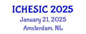 International Conference on Higher Education Strategy and Institutional Cooperation (ICHESIC) January 21, 2025 - Amsterdam, Netherlands
