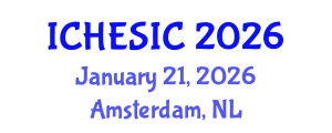 International Conference on Higher Education Strategy and Institutional Cooperation (ICHESIC) January 21, 2026 - Amsterdam, Netherlands