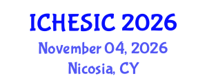 International Conference on Higher Education Strategy and Institutional Cooperation (ICHESIC) November 04, 2026 - Nicosia, Cyprus International Conference on Higher Education Strategy and Institutional Cooperation (ICHESIC) November 04, 2026 - Nicosia, Cyprus