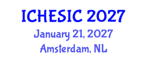 International Conference on Higher Education Strategy and Institutional Cooperation (ICHESIC) January 21, 2027 - Amsterdam, Netherlands International Conference on Higher Education Strategy and Institutional Cooperation (ICHESIC) January 21, 2027 - Amsterdam, Netherlands