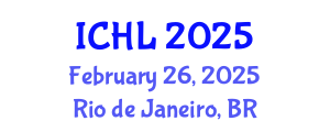 International Conference on Historical Linguistics (ICHL) February 26, 2025 - Rio de Janeiro, Brazil