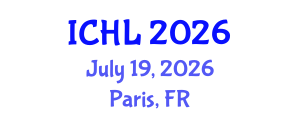 International Conference on Historical Linguistics (ICHL) July 19, 2026 - Paris, France