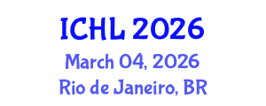 International Conference on Historical Linguistics (ICHL) March 04, 2026 - Rio de Janeiro, Brazil
