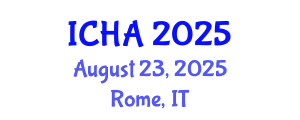 International Conference on History of Architecture (ICHA) August 23, 2025 - Rome, Italy