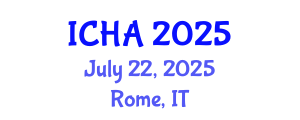 International Conference on History of Architecture (ICHA) July 22, 2025 - Rome, Italy
