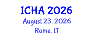 International Conference on History of Architecture (ICHA) August 23, 2026 - Rome, Italy