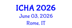 International Conference on Horticulture and Agriculture (ICHA) June 03, 2026 - Rome, Italy