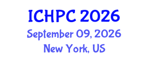 International Conference on Hospice and Palliative Care (ICHPC) September 09, 2026 - New York, United States International Conference on Hospice and Palliative Care (ICHPC) September 09, 2026 - New York, United States