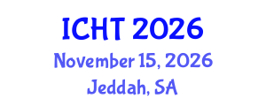 International Conference on Hospitality and Tourism (ICHT) November 15, 2026 - Jeddah, Saudi Arabia