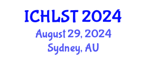 International Conference on Hospitality, Leisure, Sport, and Tourism (ICHLST) August 29, 2024 - Sydney, Australia