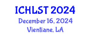 International Conference on Hospitality, Leisure, Sport, and Tourism (ICHLST) December 16, 2024 - Vientiane, Laos