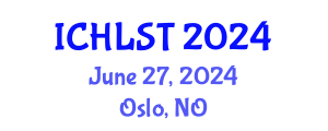 International Conference on Hospitality, Leisure, Sport, and Tourism (ICHLST) June 27, 2024 - Oslo, Norway