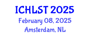 International Conference on Hospitality, Leisure, Sport, and Tourism (ICHLST) February 08, 2025 - Amsterdam, Netherlands