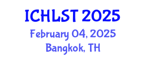 International Conference on Hospitality, Leisure, Sport, and Tourism (ICHLST) February 04, 2025 - Bangkok, Thailand