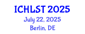 International Conference on Hospitality, Leisure, Sport, and Tourism (ICHLST) July 22, 2025 - Berlin, Germany