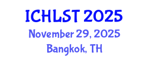International Conference on Hospitality, Leisure, Sport, and Tourism (ICHLST) November 29, 2025 - Bangkok, Thailand