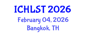 International Conference on Hospitality, Leisure, Sport, and Tourism (ICHLST) February 04, 2026 - Bangkok, Thailand