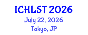 International Conference on Hospitality, Leisure, Sport, and Tourism (ICHLST) July 22, 2026 - Tokyo, Japan