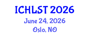 International Conference on Hospitality, Leisure, Sport, and Tourism (ICHLST) June 24, 2026 - Oslo, Norway