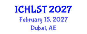 International Conference on Hospitality, Leisure, Sport, and Tourism (ICHLST) February 15, 2027 - Dubai, United Arab Emirates International Conference on Hospitality, Leisure, Sport, and Tourism (ICHLST) February 15, 2027 - Dubai, United Arab Emirates