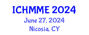 International Conference on Hospitality Management, Marketing and Economics (ICHMME) June 27, 2024 - Nicosia, Cyprus