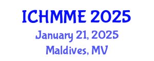 International Conference on Hospitality Management, Marketing and Economics (ICHMME) January 21, 2025 - Maldives, Maldives