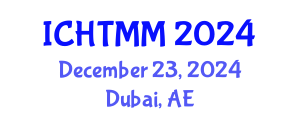 International Conference on Hospitality, Tourism Marketing and Management (ICHTMM) December 23, 2024 - Dubai, United Arab Emirates
