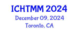 International Conference on Hospitality, Tourism Marketing and Management (ICHTMM) December 09, 2024 - Toronto, Canada