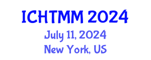 International Conference on Hospitality, Tourism Marketing and Management (ICHTMM) July 11, 2024 - New York, United States
