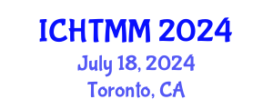 International Conference on Hospitality, Tourism Marketing and Management (ICHTMM) July 18, 2024 - Toronto, Canada