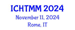 International Conference on Hospitality, Tourism Marketing and Management (ICHTMM) November 11, 2024 - Rome, Italy