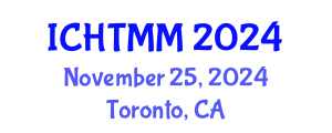 International Conference on Hospitality, Tourism Marketing and Management (ICHTMM) November 25, 2024 - Toronto, Canada