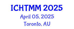 International Conference on Hospitality, Tourism Marketing and Management (ICHTMM) April 05, 2025 - Toronto, Australia
