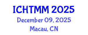 International Conference on Hospitality, Tourism Marketing and Management (ICHTMM) December 09, 2025 - Macau, China