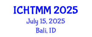 International Conference on Hospitality, Tourism Marketing and Management (ICHTMM) July 15, 2025 - Bali, Indonesia