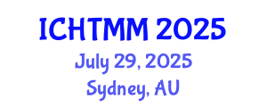 International Conference on Hospitality, Tourism Marketing and Management (ICHTMM) July 29, 2025 - Sydney, Australia