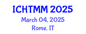 International Conference on Hospitality, Tourism Marketing and Management (ICHTMM) March 04, 2025 - Rome, Italy