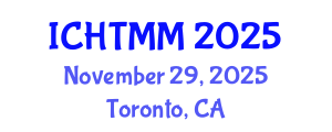 International Conference on Hospitality, Tourism Marketing and Management (ICHTMM) November 29, 2025 - Toronto, Canada
