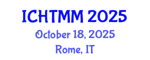 International Conference on Hospitality, Tourism Marketing and Management (ICHTMM) October 18, 2025 - Rome, Italy